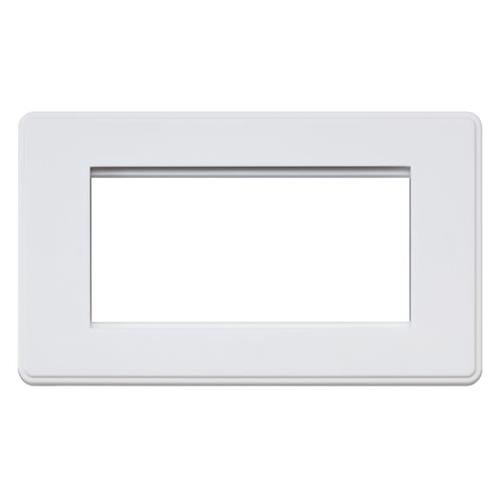 Dimensions Frontplate 4 Module 100x50mm