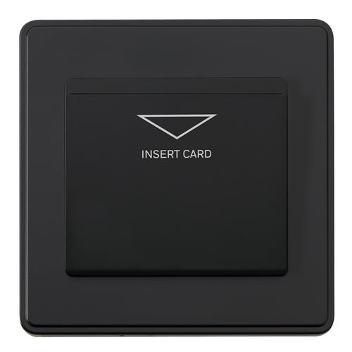 1G 10A KEYCARD SWITCH FRONTPLATE