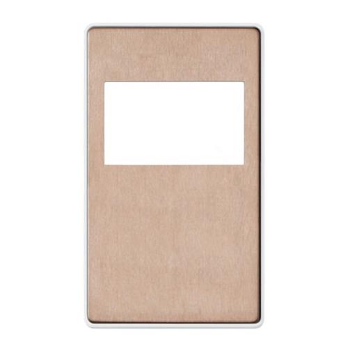 SHAVER OUTLET FRONTPLATE