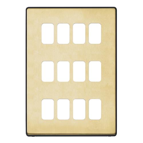 12 MOD GRID FRONTPLATE