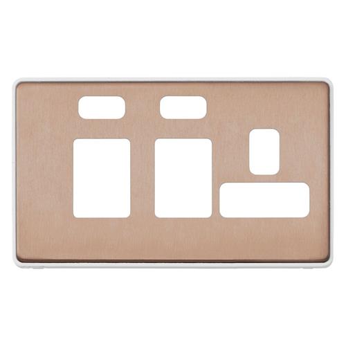 45A COOKER CONTROL UNIT FRONTPLATE