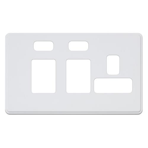Dimensions Frontplate for 45A Cooker Con