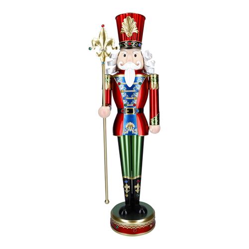 NUTCRACKER LED METAL RGB 132CM B/O-41,9X